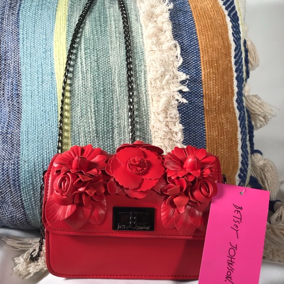 Betsey Johnson Handbags - Betsey Johnson Carnation Crossbody
